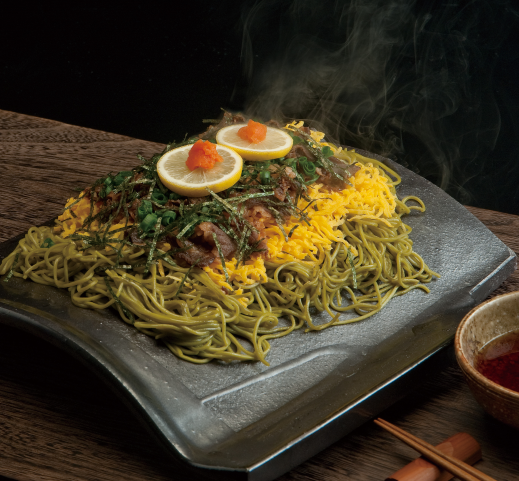 <送料込>具入り瓦そばセット（4人前）