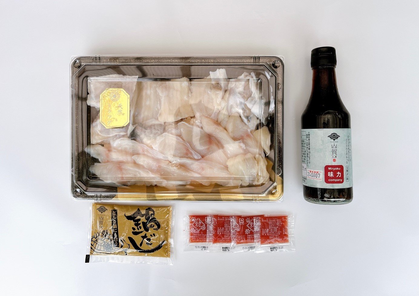 天然トラフグちり鍋セット　500g