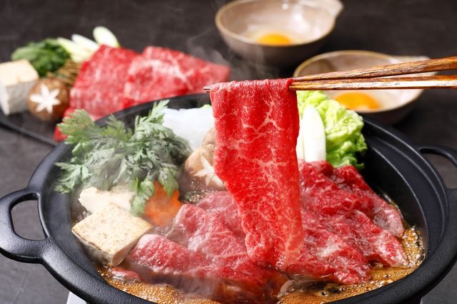 やまぐち和牛 燦 黒毛和牛 すき焼き用（赤身 モモ、カタ）