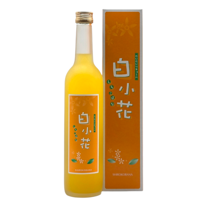 長門峡 だいだいリキュール「白小花」 500ml【箱付】 | ドリンク・お酒