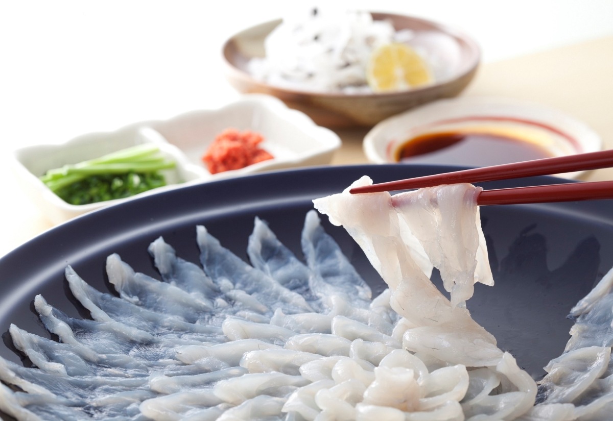 天然トラフグ刺身セット　80ｇ