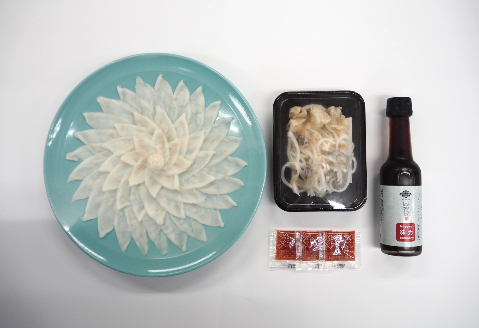 天然トラフグ刺身セット　80ｇ