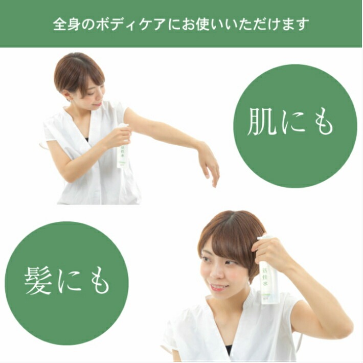 活性水スプレーと詰替えセット