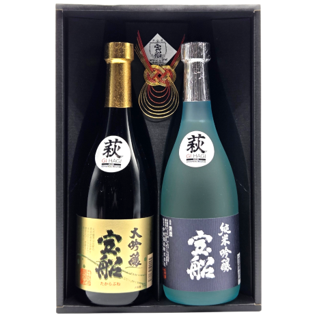 宝船　大吟醸・純米吟醸セット（720ml×2本）【箱付】