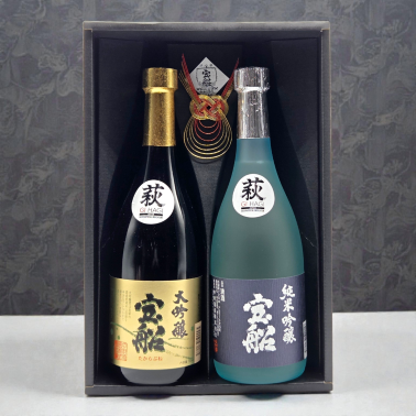 宝船　大吟醸・純米吟醸セット（720ml×2本）【箱付】
