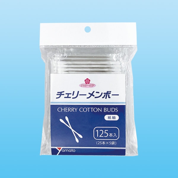 チェリーメンボー 125本入【綿棒】 | ガーゼ・脱脂綿,綿棒 | ざいたくん
