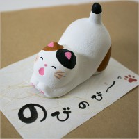 猫日和　のびのびー
