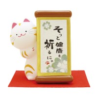 のぞき猫 貯金箱|置物・お飾り|猫グッズ