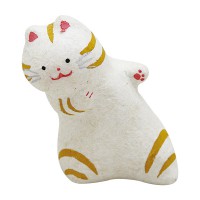 ちぎり和紙　のぞき猫|置物・お飾り|猫グッズ