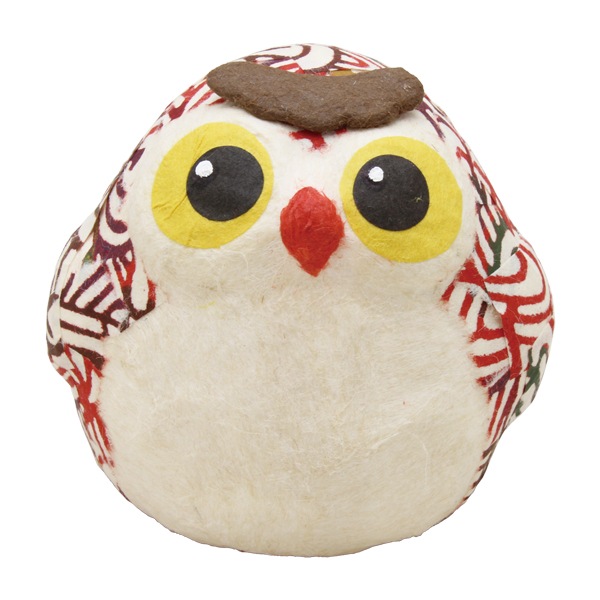 型染め和紙 ふくろう（小）