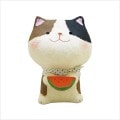 ちぎり和紙　幸せ多良福スイカねこ(ミニ)|夏|季節もの