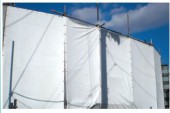 輸入防炎シート《塩ビ》1.8m×5.4m（10枚入）|防炎シート|シート・フィルム・カバー