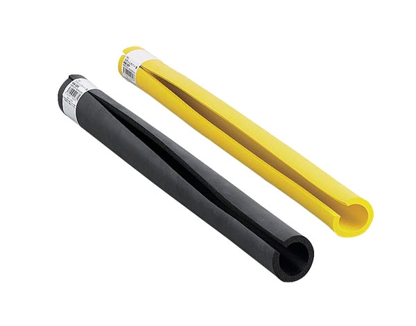 スポンジカバー《ブラック・イエロー》内径32mm×長さ450mm（5本入