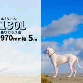 ガラスフィルム ルミクール 1301 曇りガラス調 幅 970mm 長さ 5m 窓ガラス ウィンドーフィルム|ガラスシート|オフィス・店舗