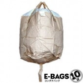 モリリン ワンウェイ フレコンバッグ 丸形 E-BAGS 幅1100×縦1080mm 10袋|袋類|現場用品