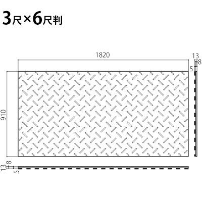 ���åɥץ饹���å� ����ʬ������ ���� Diban �ǥ��Х� ���� ����13mm��ɽ������ʬ5mm�� 910��1820��3��6�ܡ� ����15kg��+��5��� ���������� ��
