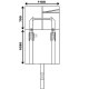 ����� �ե쥳��Хå� �ݷ� ML-1K ��1100�߽�1080mm 10��