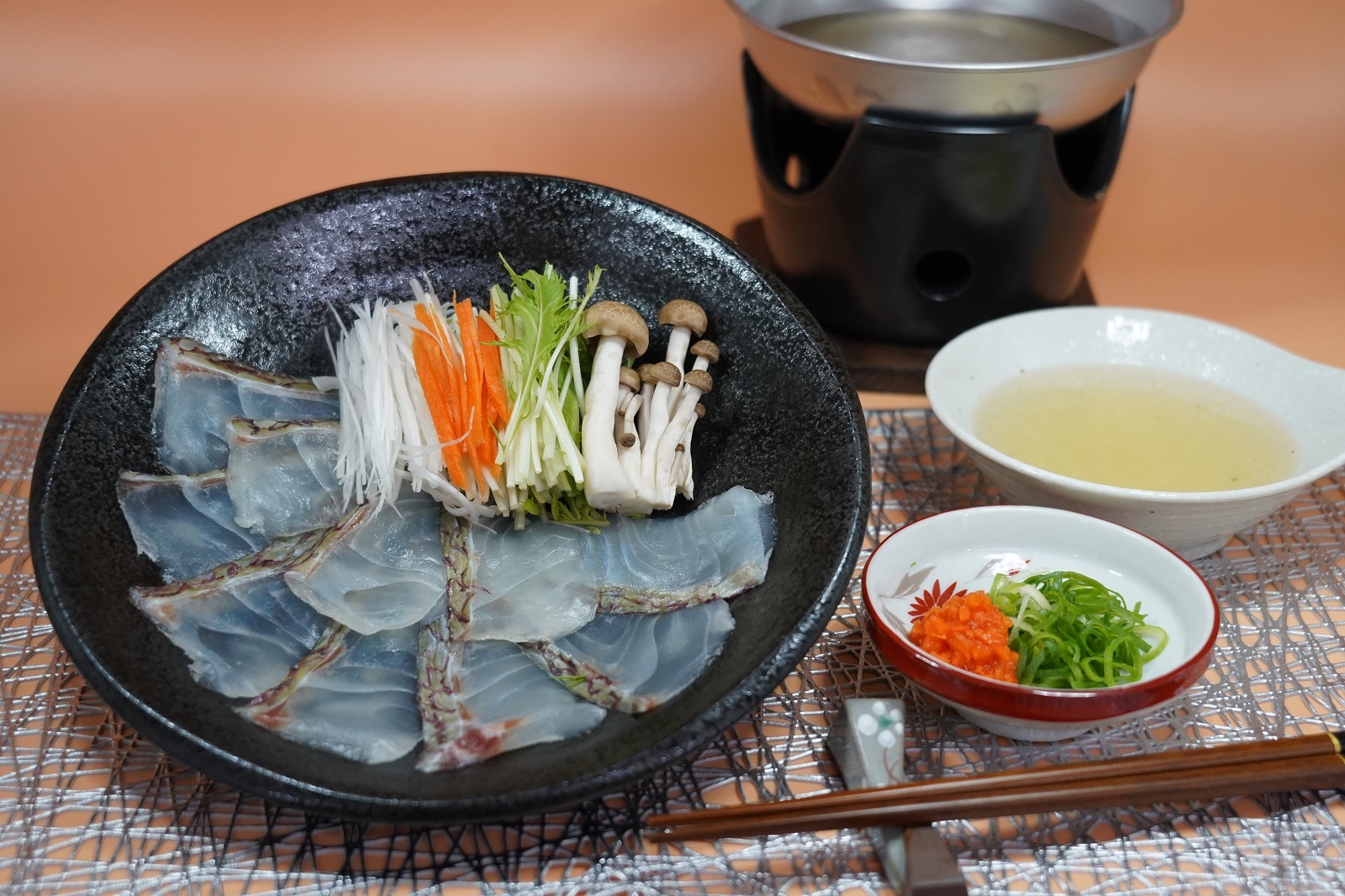 鯛だし万能すーぷ付！ハーブ仕立ての鯛しゃぶセット工場直送たっぷり3人前