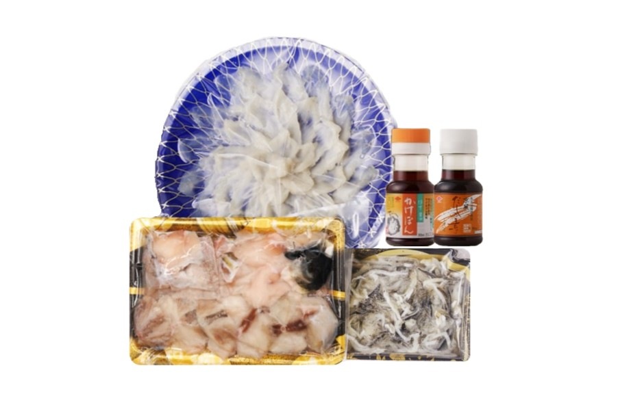 漁協直送!とらふぐ刺身とちり鍋セット2人前