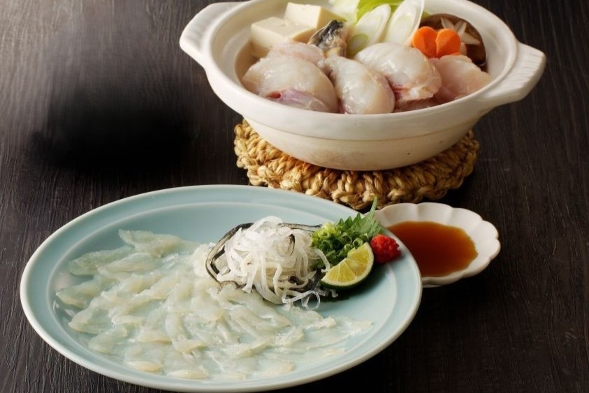 漁協直送!とらふぐ刺身とちり鍋セット2人前