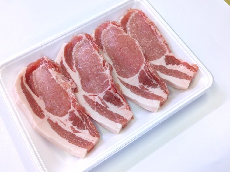 長崎県産豚ロース・テキカツ用4枚