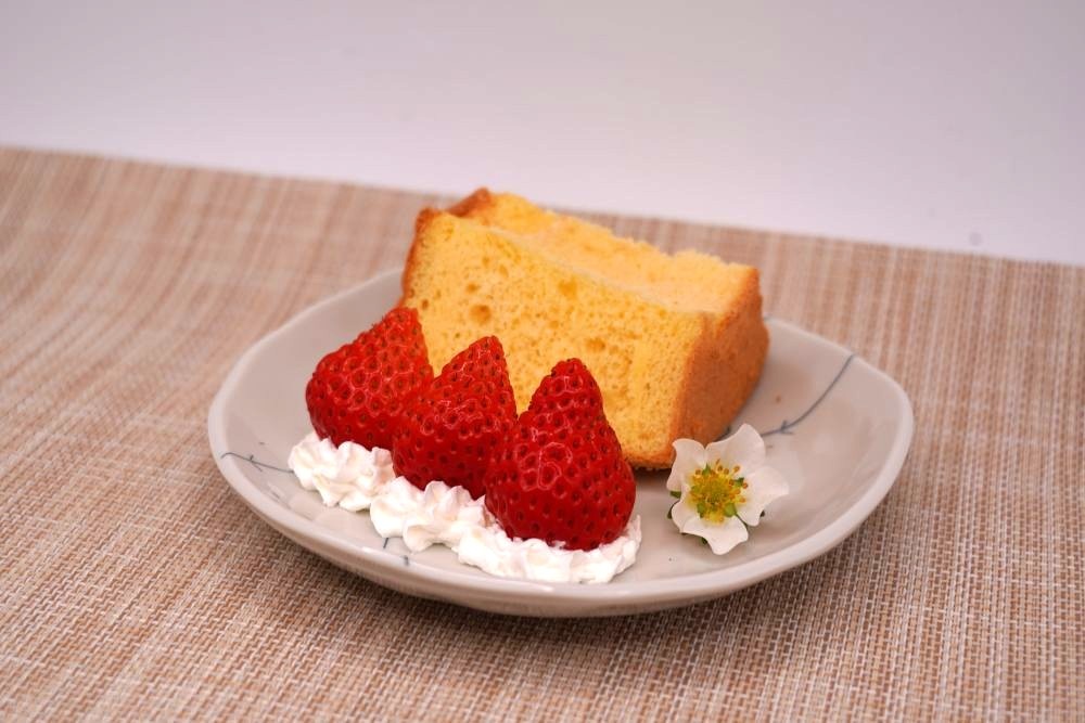 天使のシフォンケーキとクッキー