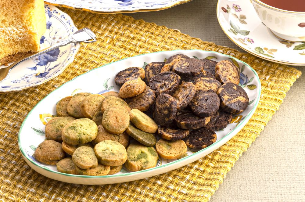 天使のシフォンケーキとクッキー