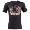 Hooks Short Sleeve BJJ Rash Guard - Pantera Negra