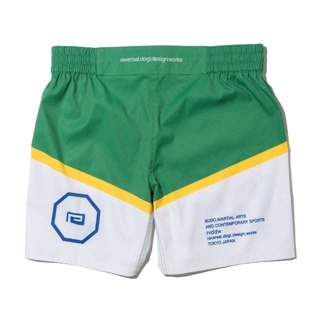 COLOR BLOCK FIGHT SHORTS (SHORT LENGTH / NO POCKET)