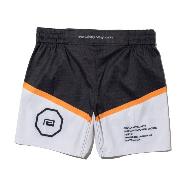 COLOR BLOCK FIGHT SHORTS (SHORT LENGTH / NO POCKET)