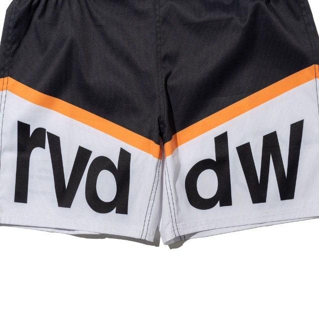 COLOR BLOCK FIGHT SHORTS (SHORT LENGTH / NO POCKET)