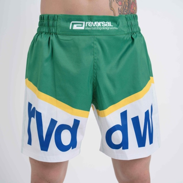 COLOR BLOCK FIGHT SHORTS (SHORT LENGTH / NO POCKET)