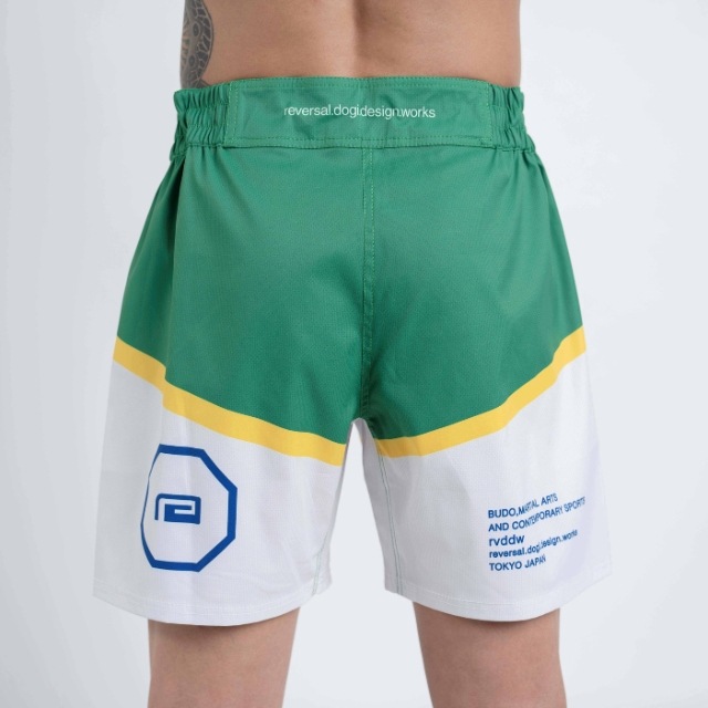 COLOR BLOCK FIGHT SHORTS (SHORT LENGTH / NO POCKET)