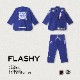 JHOOD x Devilock Flashy Kimono - Blue
