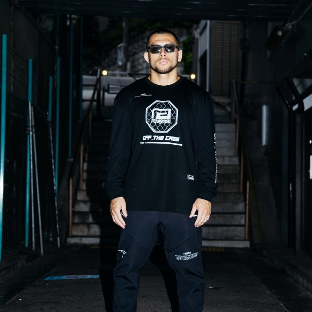 OFF_THE CAGE Reflective Long Sleeve Tee