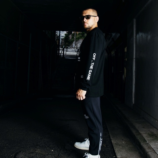 OFF_THE CAGE Reflective Long Sleeve Tee