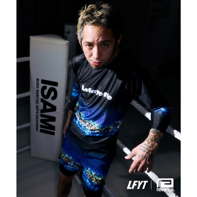 LFYT x reversal NYC FIGHT SHORTS ��BASIC LENGTH / with POCKET��