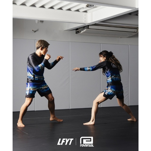 LFYT x reversal NYC FIGHT SHORTS ��BASIC LENGTH / with POCKET��