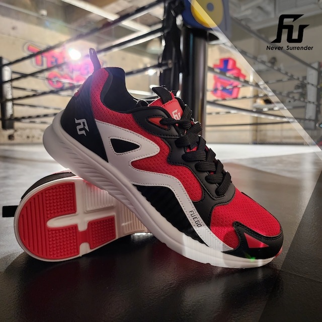 SUPER RAPIDO ȥ졼˥󥰥塼 RedWhiteBlackץ