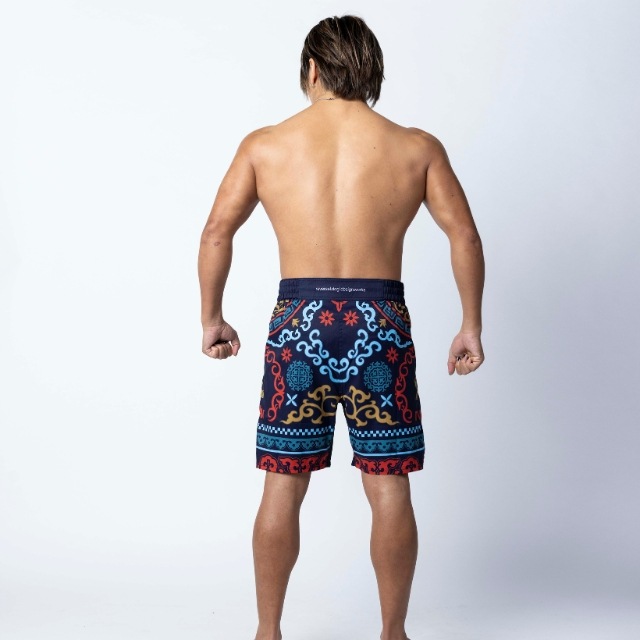 BOKH FIGHT SHORTS��BASIC LENGTH / NO POCKET��