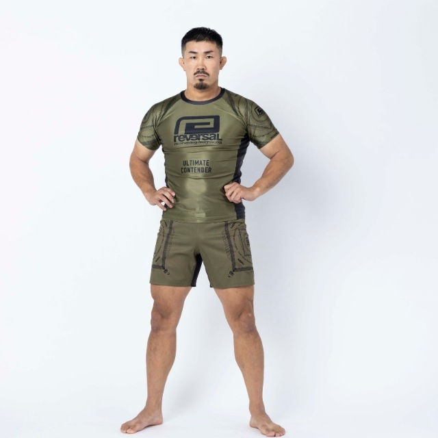 MANDALAS SHORT RASH GUARD