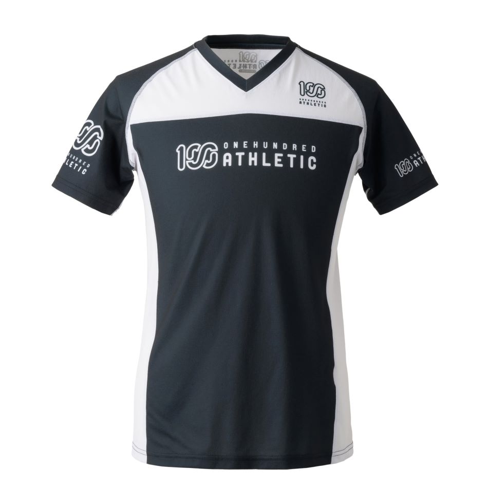 100A STRETCH DRY VNECK S/S RASH GUARD