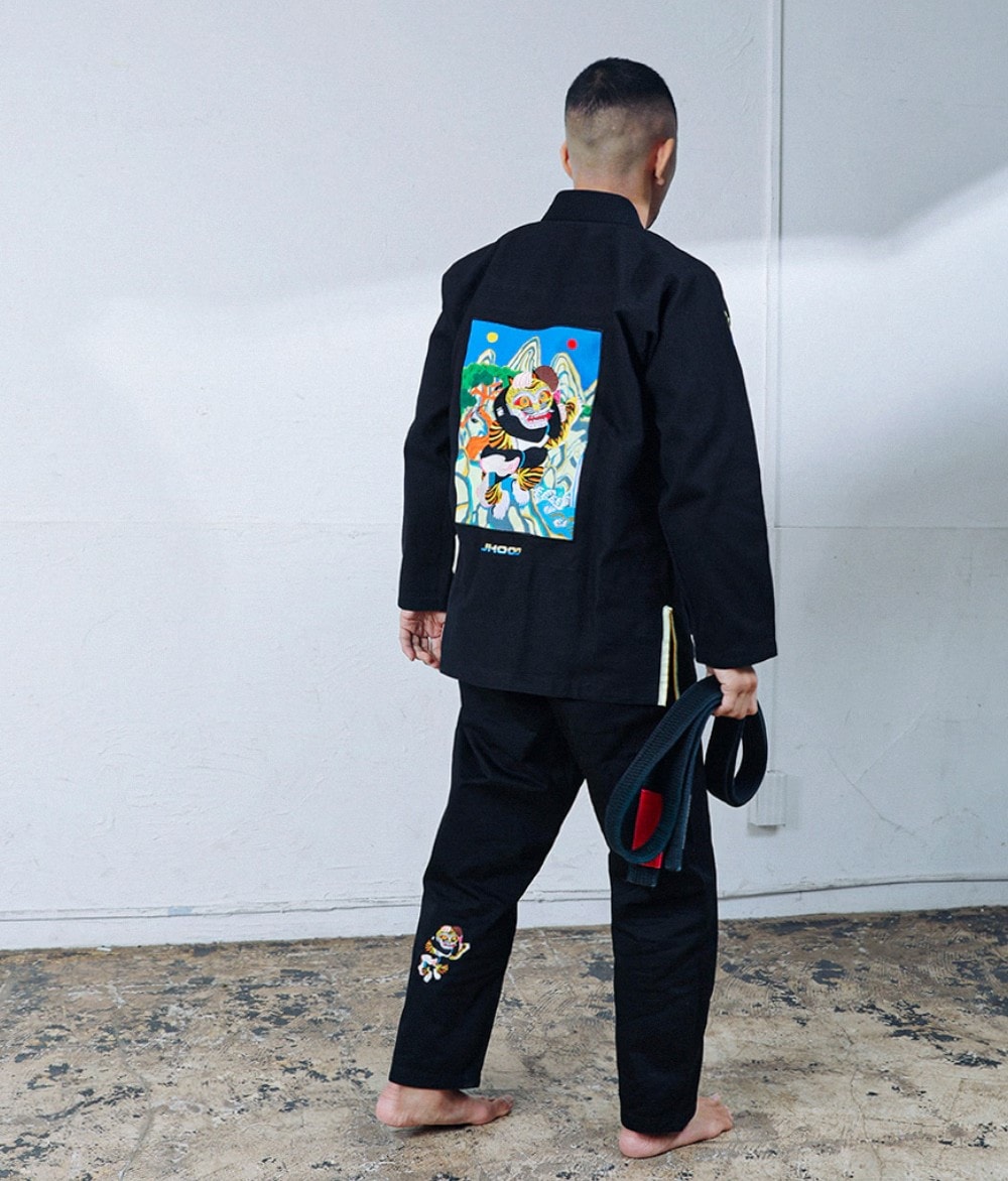 Jhood x Mali Kimono Black