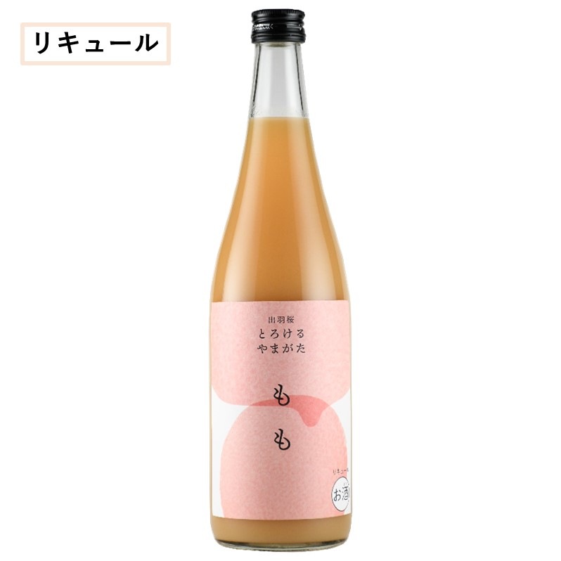 出羽桜 とろけるやまがた もも 8度 | 日本酒,全国銘酒,【出羽桜】出羽