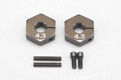 B4-011F B-MAX2/4用 フロント ホイル ハブ(対辺12mm) | オフ