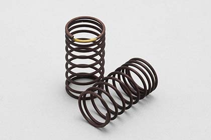 D-171Y ドリフト用 φ1.2x9.5巻 不等長スプリング(イエロー