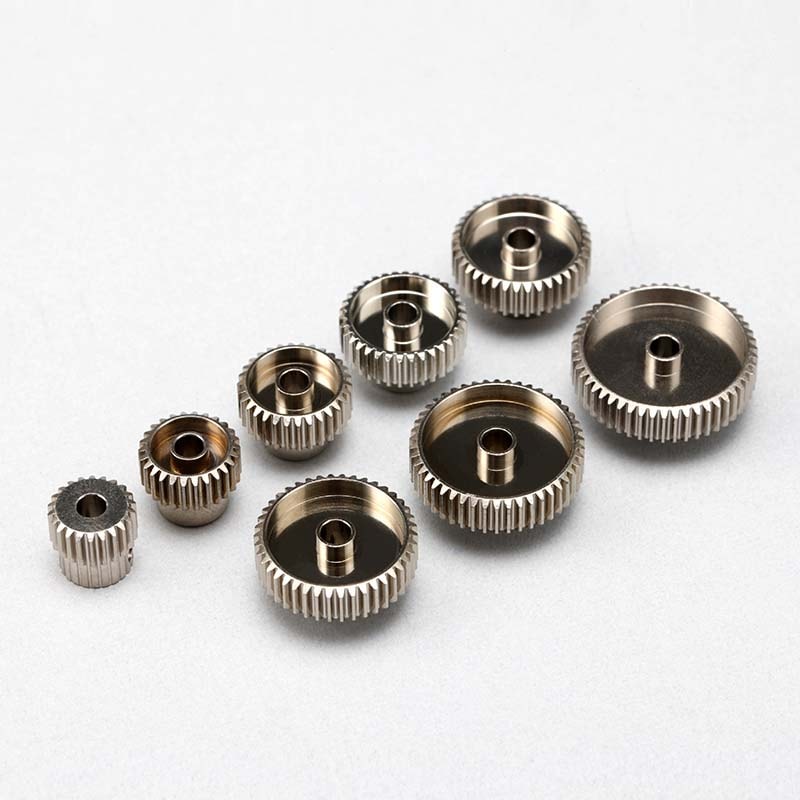 ヨコモBD11シャーシのみ、おまけでピニオンギアとスパギアとホイール PG-6432 32T 超硬プレシジョン アルミ製ピニオンギヤ 64ピッチ軽量