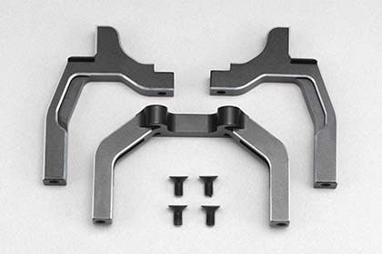 ヨコモ　YD-2  アルミ製フロントバルクセット YD-2 / YD-2S用 アルミ フロントバルクヘッドセット ブラック