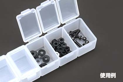 YC-3 YC-3 176×36×26mm パーツケース 3個入り | アクセサリー
