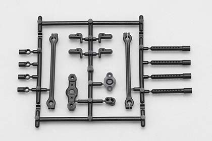 YR-22 YR-10F用 ボディポスト/リヤサスリンク | スピード(パーツ